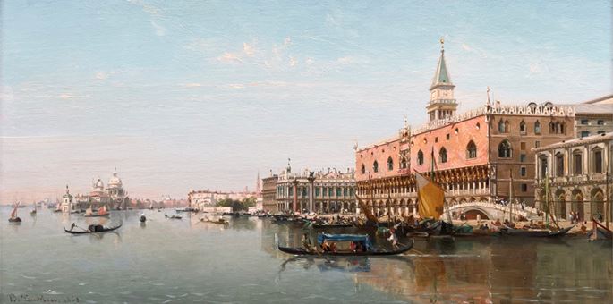 Jean-Baptiste Van Moer - The Doge’s Palace, Venice | MasterArt